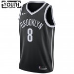 Brooklyn Nets Trikot Patty Mills 8 Nike 2022-23 Icon Edition Schwarz Swingman - Kinder